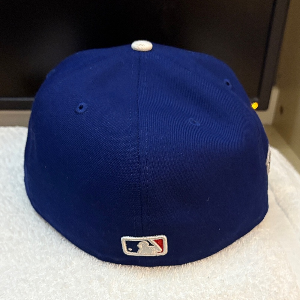 Vintage 2025 World Series Championship patch New Era Blue LA Dodgers Hat - Picture 4 of 11